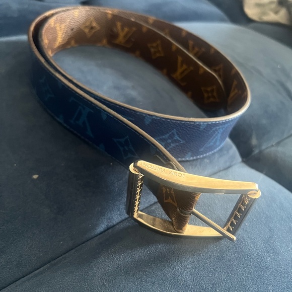 Authentic Louis Vuitton belt reversible - Picture 2 of 4